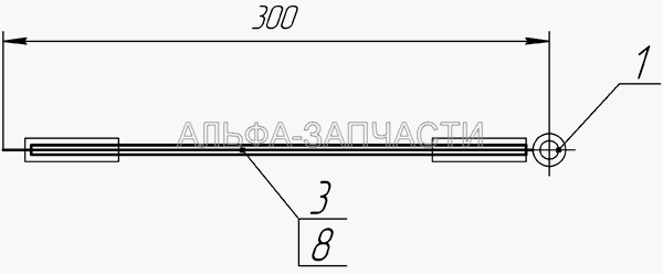 9334-3724102  Перемычка массы  